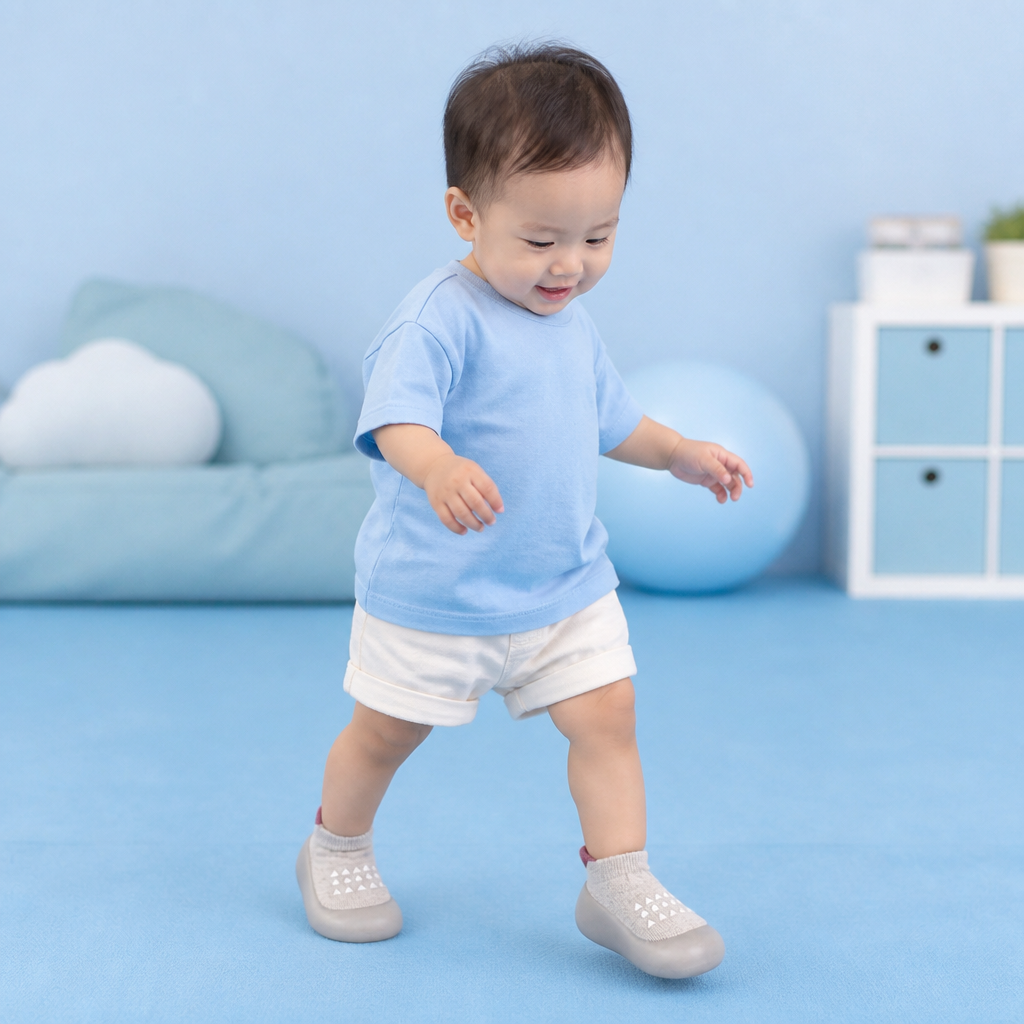 Baby Sock Shoes – Lightweight & Breathable First Walking Shoes