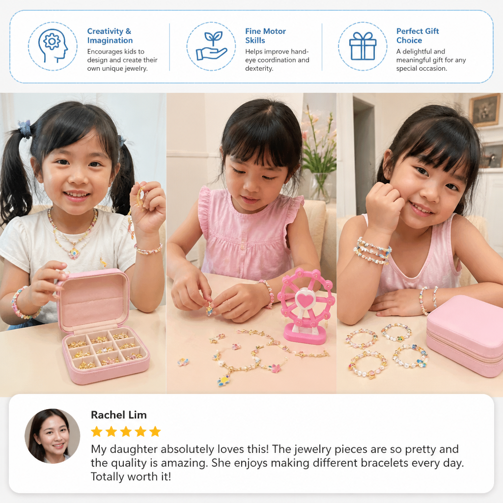 Princess DIY Jewelry & Bracelet Making Advent Calendar
