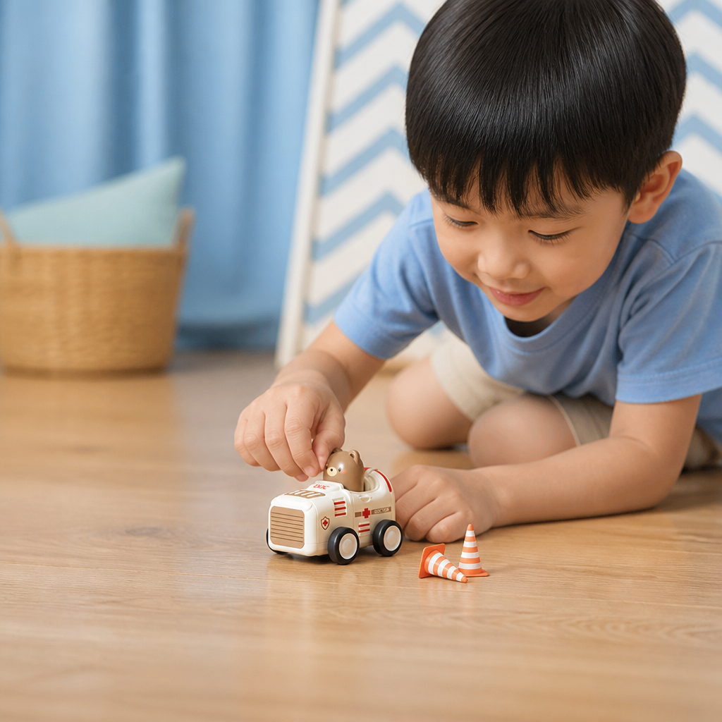 Press & Go Animal Airplane & Truck Toy for Kids