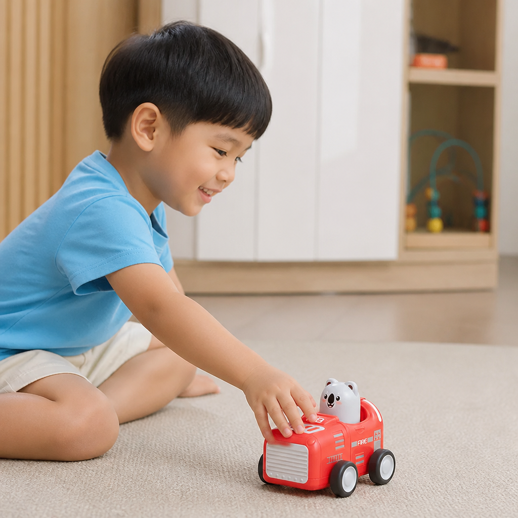 Press & Go Animal Airplane & Truck Toy for Kids