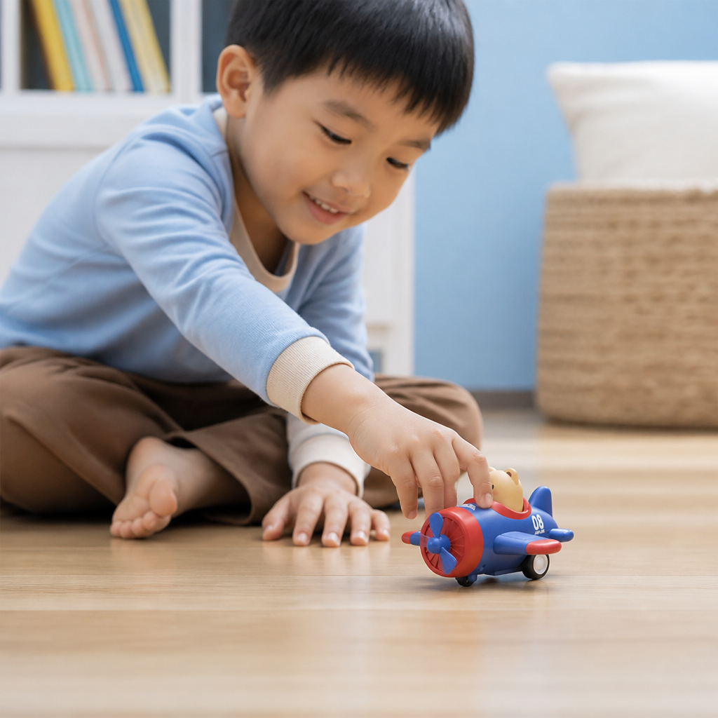 Press & Go Animal Airplane & Truck Toy for Kids