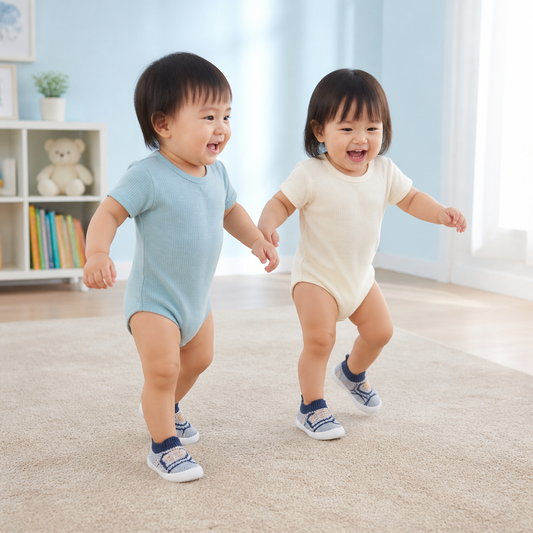 Soft Knit Anti-Slip Baby Sock Shoes for First Steps