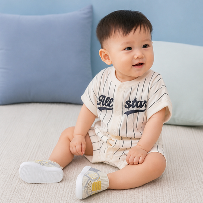 Soft Knit Anti-Slip Baby Sock Shoes for First Steps