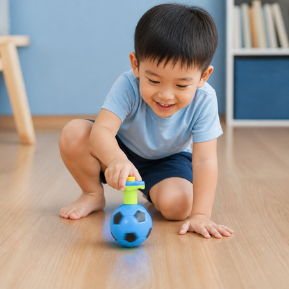 Interactive Light-Up Musical Spinning Top Toy for Kids