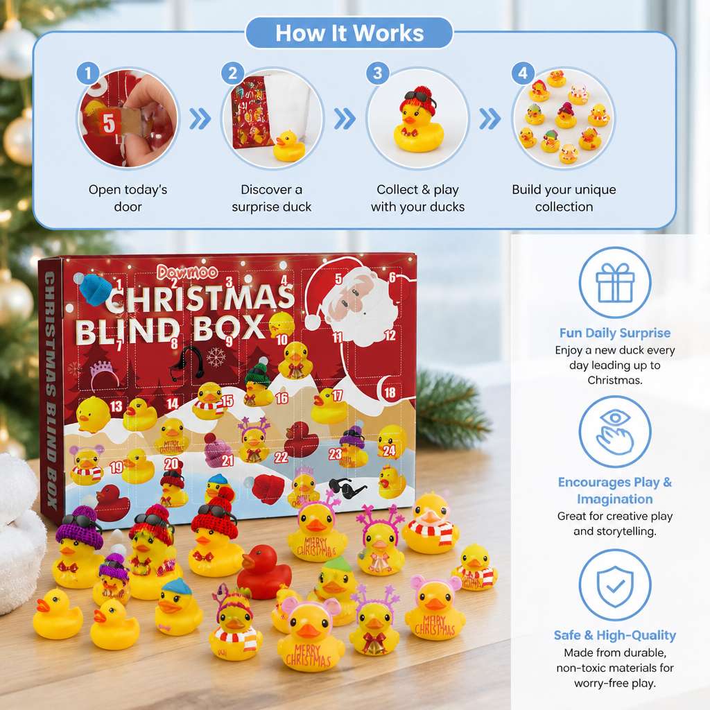 Rubber Duck Christmas Advent Calendar