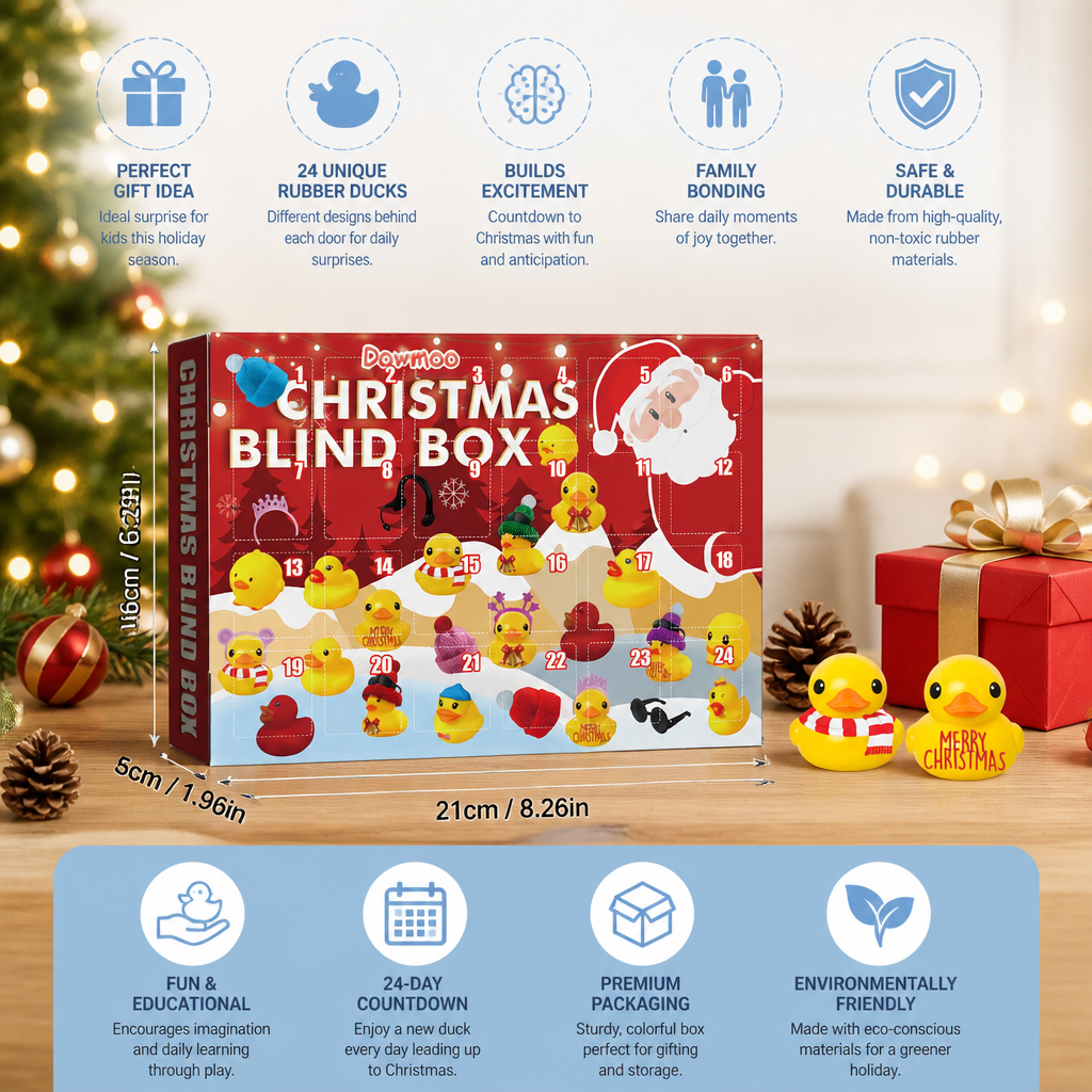 Rubber Duck Christmas Advent Calendar
