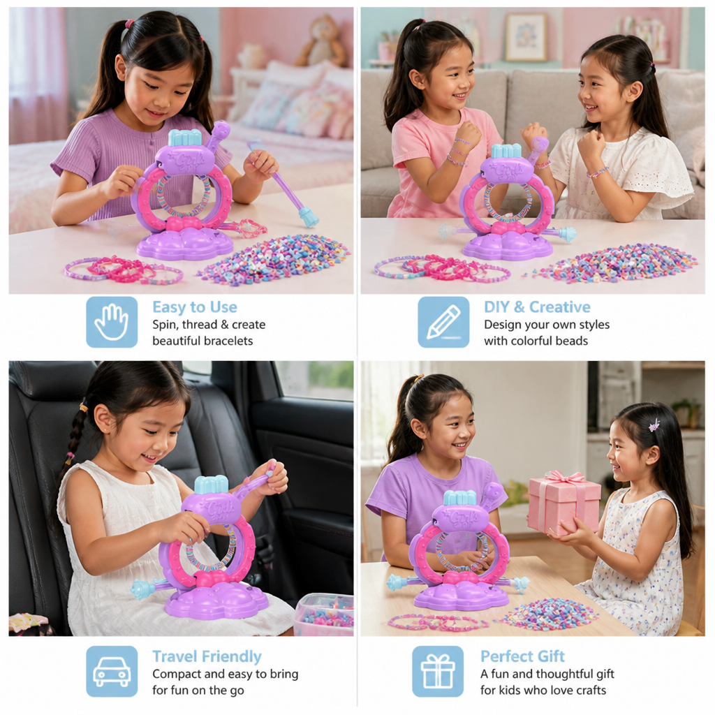 DIY Bracelet Making Machine Kit for Girls