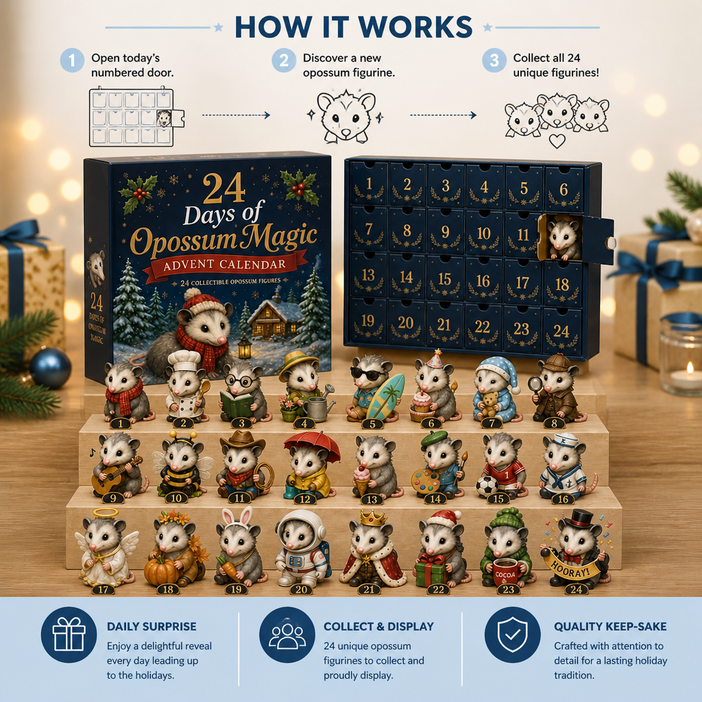 24-Days of Opossum Magic Advent Calendar