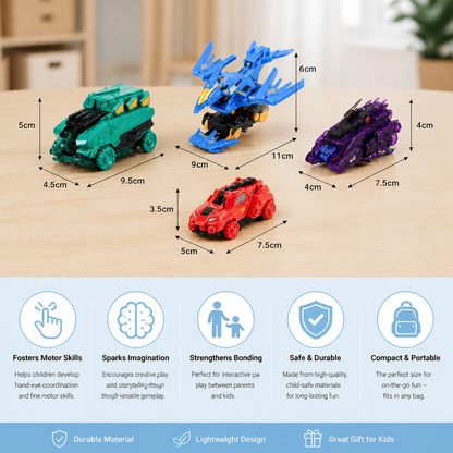Jumping Transforming Racing Car Toy