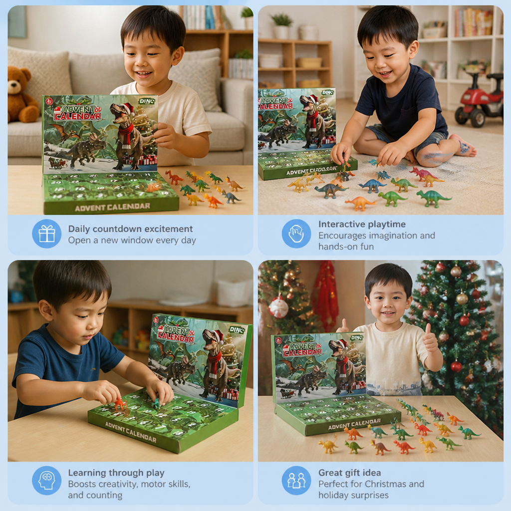 24-Days Dinosaur Advent Calendar