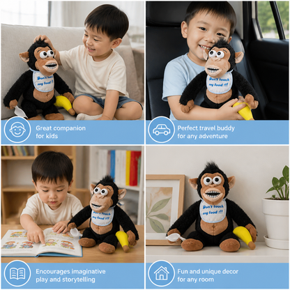 Dancing Banana Monkey Plush Toy
