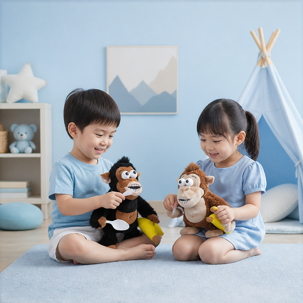 Dancing Banana Monkey Plush Toy