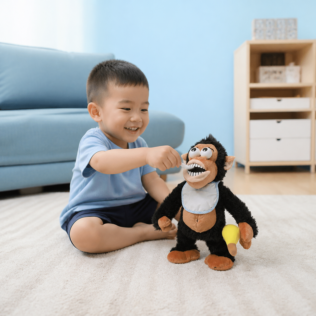 Dancing Banana Monkey Plush Toy