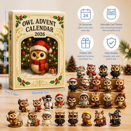 24-Day Owl Advent Calendar