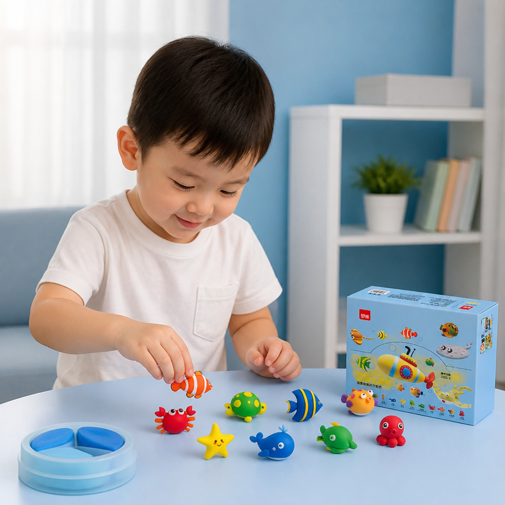 DIY Air Dry Clay Craft Kits for Kids
