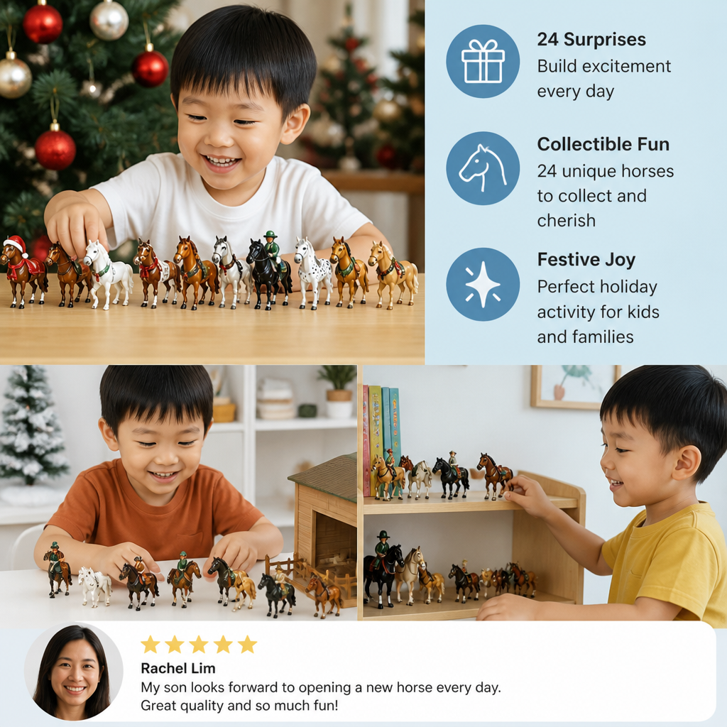 Horse Lovers’ Advent Calendar – 24 Days of Christmas Surprises