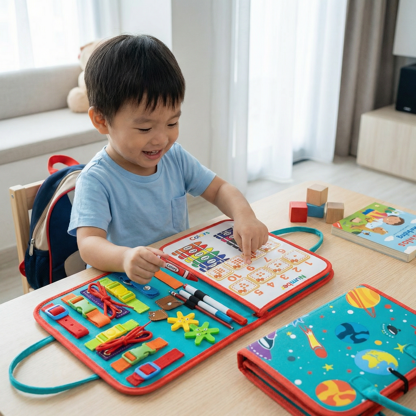 Montessori Play & Learn Book