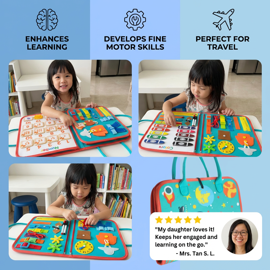Montessori Play & Learn Book