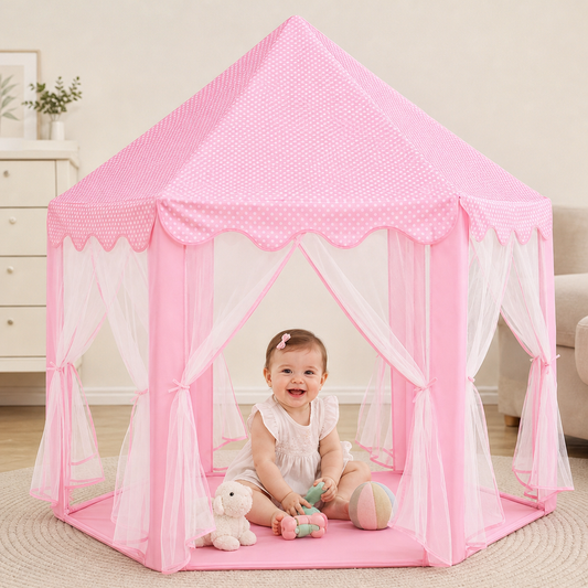 Princess Castle Play Tent for Indoor & Outdoor Fun