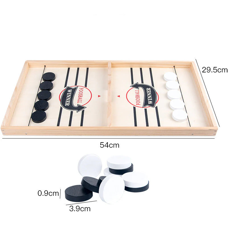 Sling Puck Wooden Board Game
