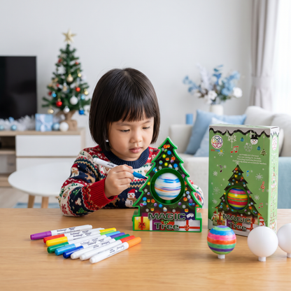 DIY Christmas Spinning Ornament Painting Kit