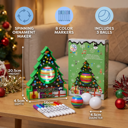 DIY Christmas Spinning Ornament Painting Kit