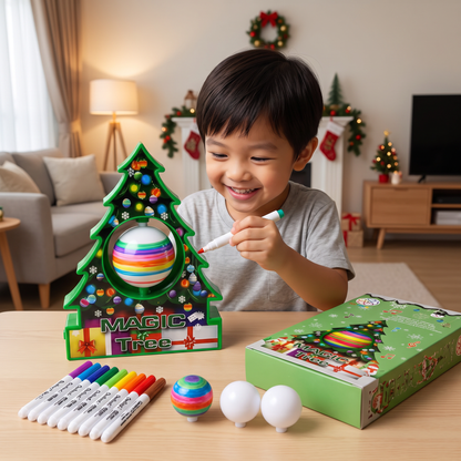 DIY Christmas Spinning Ornament Painting Kit