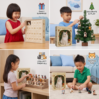 24-Day Christmas Cat Advent Calendar