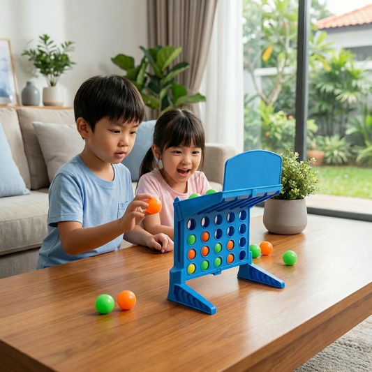 Four in a Row Target Shooting Game