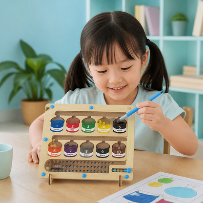 3-Piece Montessori Play and Development Puzzle Set for Children