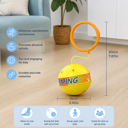 Interactive Skip Ball Ankle Swing Toy for Kids