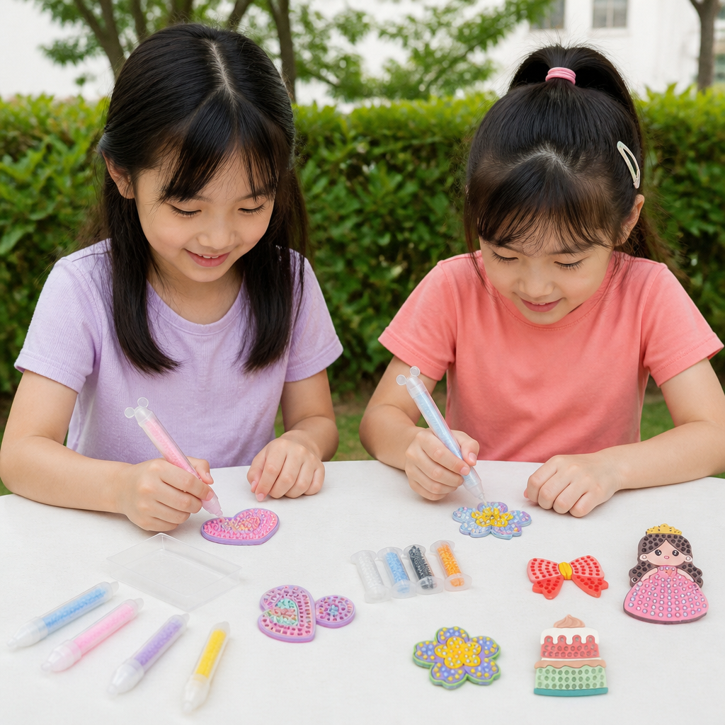 DIY Bead Art Pen Kit – Create & Decorate Animal Designs