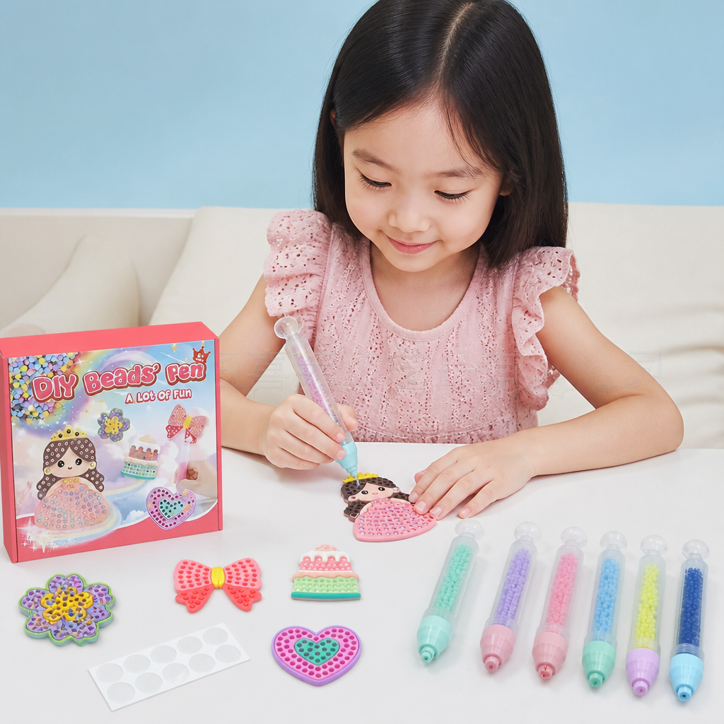 DIY Bead Art Pen Kit – Create & Decorate Animal Designs