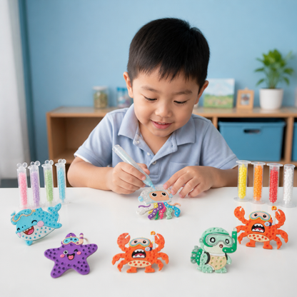 DIY Bead Art Pen Kit – Create & Decorate Animal Designs