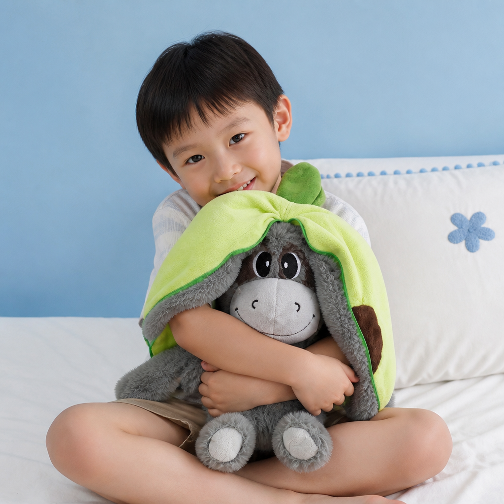 Breathing Donkey Plush Toy
