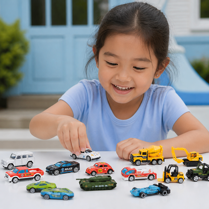 Christmas Die-Cast Car Advent Calendar for Kids