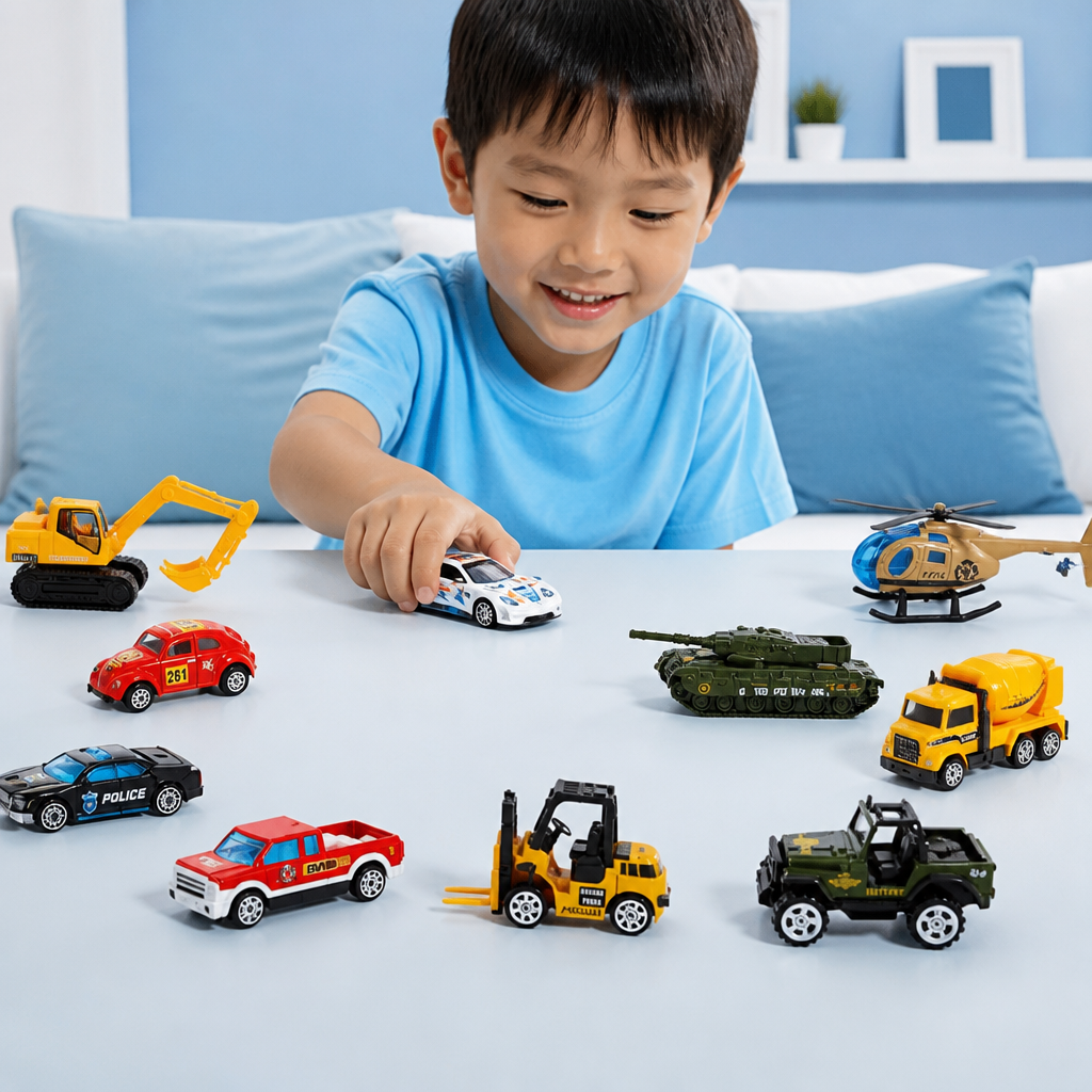 Christmas Die-Cast Car Advent Calendar for Kids