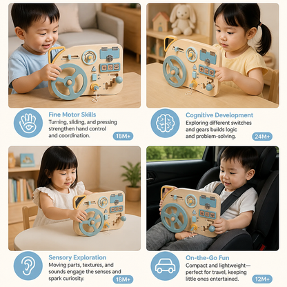 Explorer Steering Wheel – Montessori Steering Control