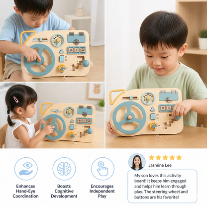 Explorer Steering Wheel – Montessori Steering Control