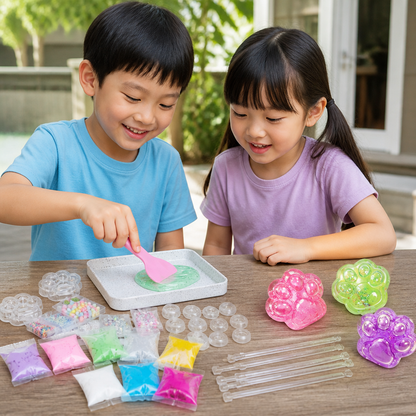 DIY Stress Ball Making Kit for Kids – Create Your Own Squishy Sensory Balls