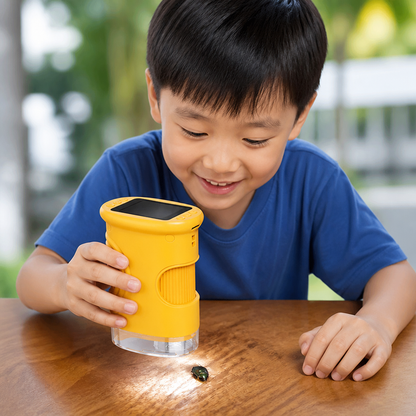Kids’ 2-in-1 Digital Microscope & Telescope with Photo and Video Camera