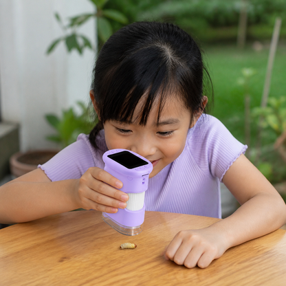 Kids’ 2-in-1 Digital Microscope & Telescope with Photo and Video Camera