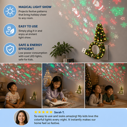 Christmas Tree Projector Lamp