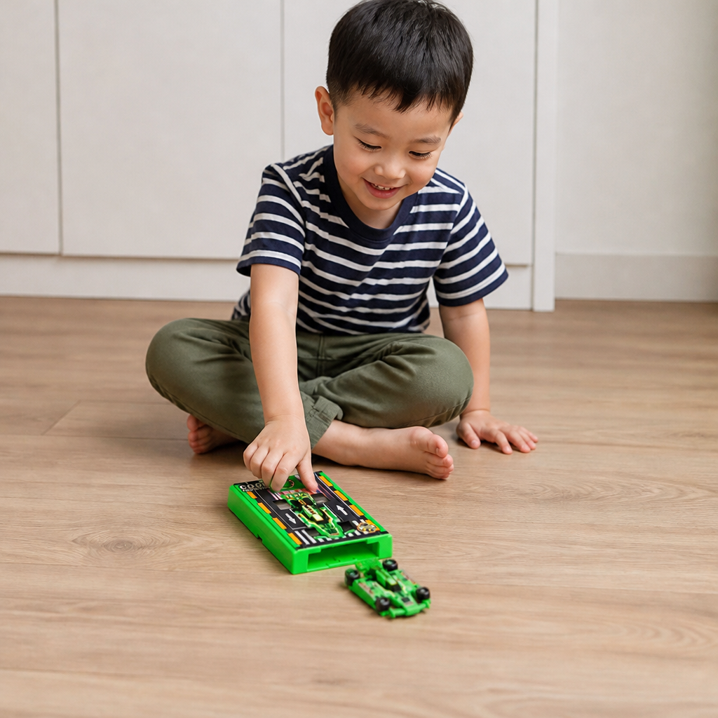 Pocket Size Race Car Launcher Toy