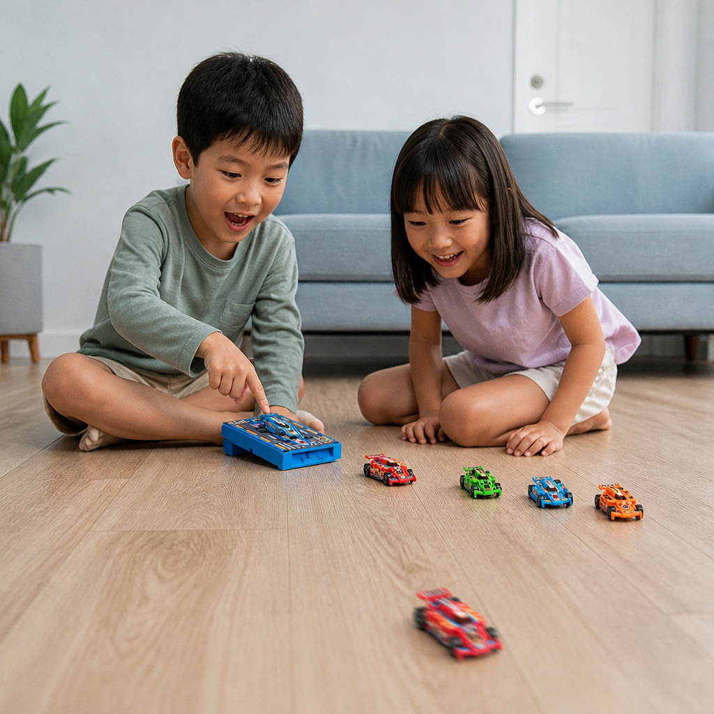 Pocket Size Race Car Launcher Toy
