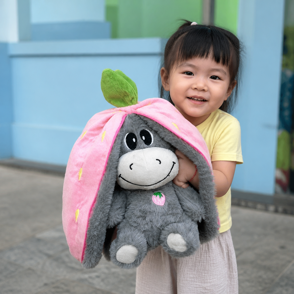 Breathing Donkey Plush Toy