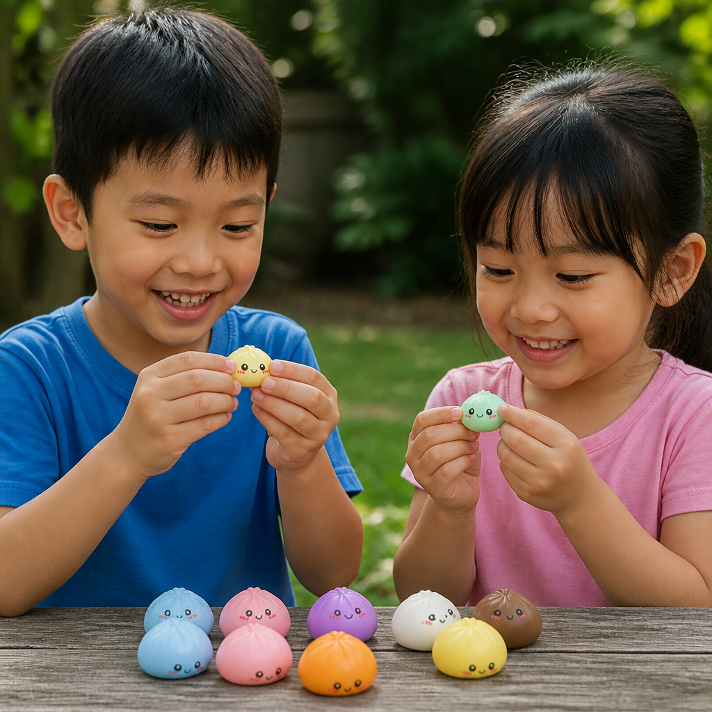 Dumpling Squishy Advent Calendar with Mystery Fidget Surprises