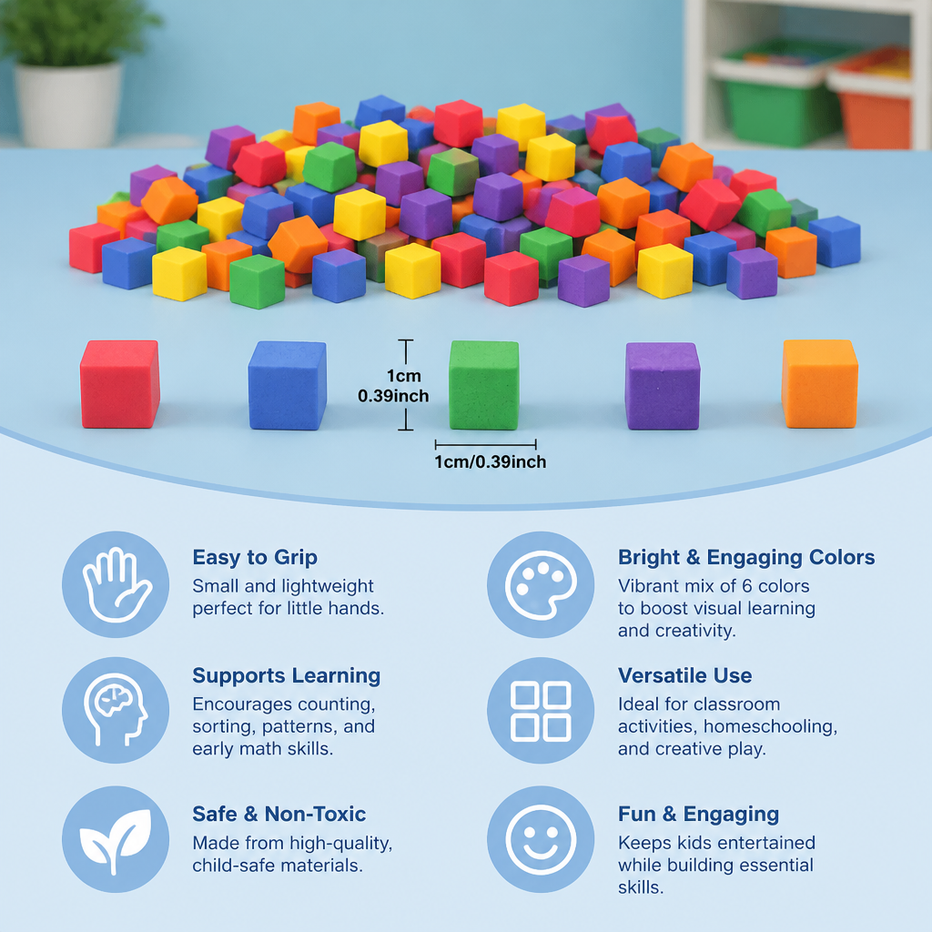Creative Sensory Sticky Cubes