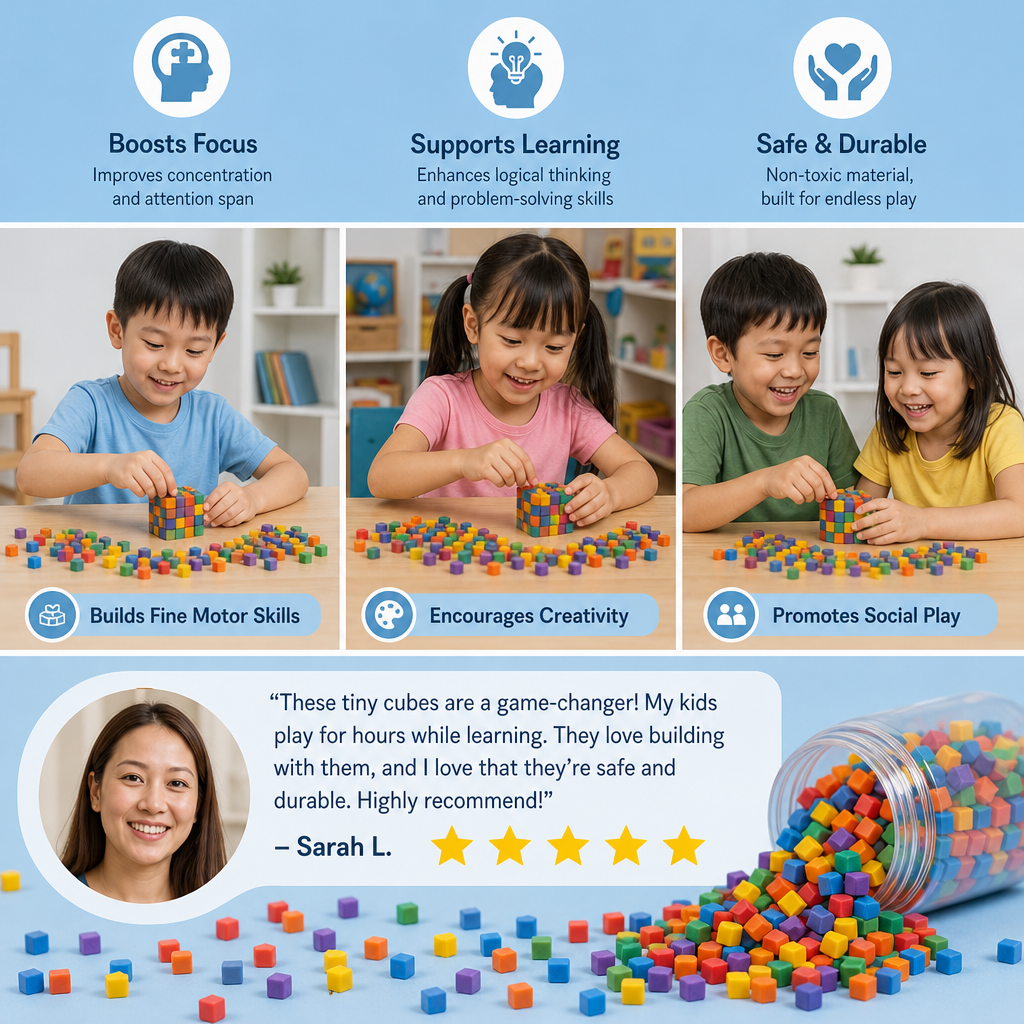 Creative Sensory Sticky Cubes