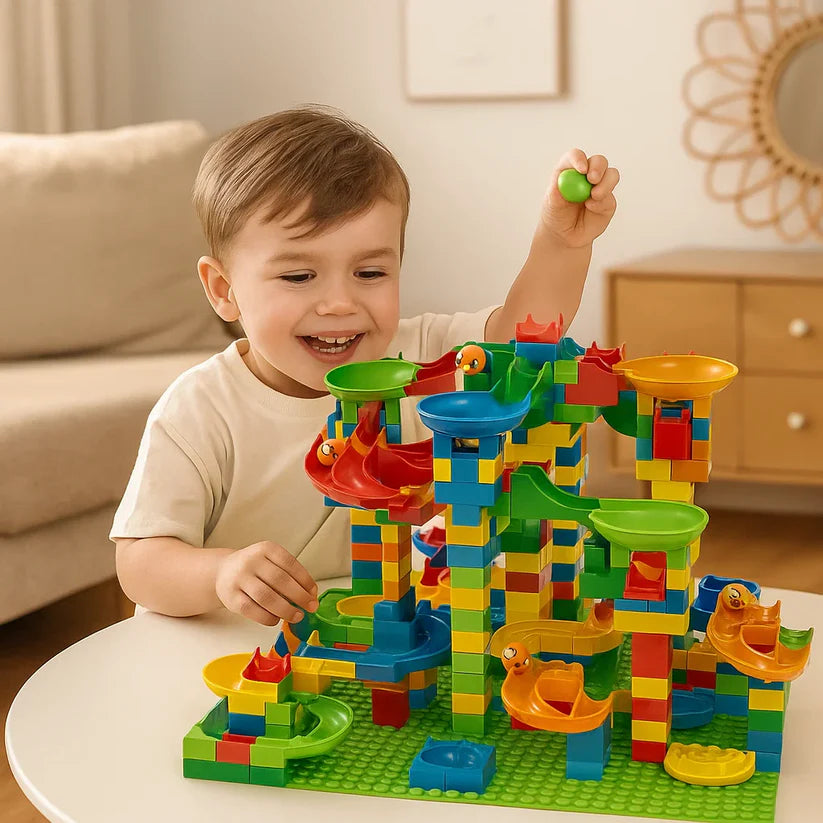 Ball Track with Blocks